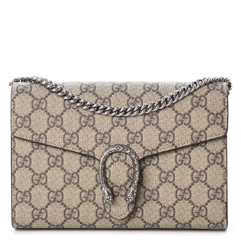 gucci dionysus chain on wallet|gucci gg supreme web wallet.